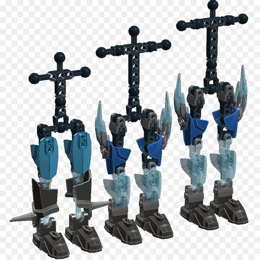 Piernas De Robot，Azul PNG