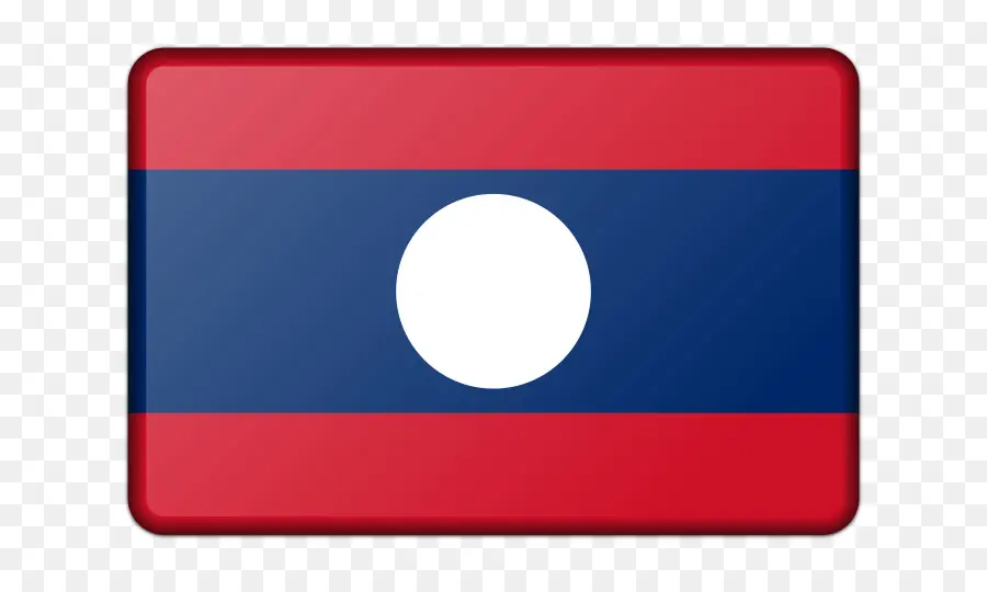 Bandera De Laos，Bandera PNG