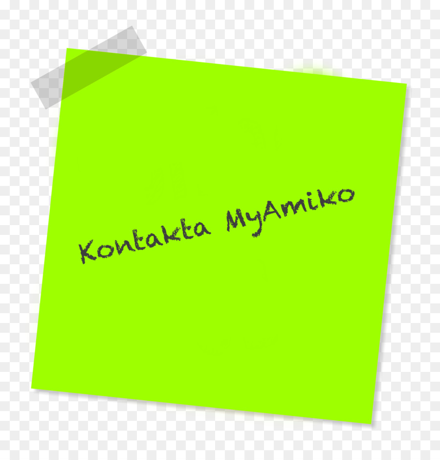 Postit Nota，Logotipo PNG