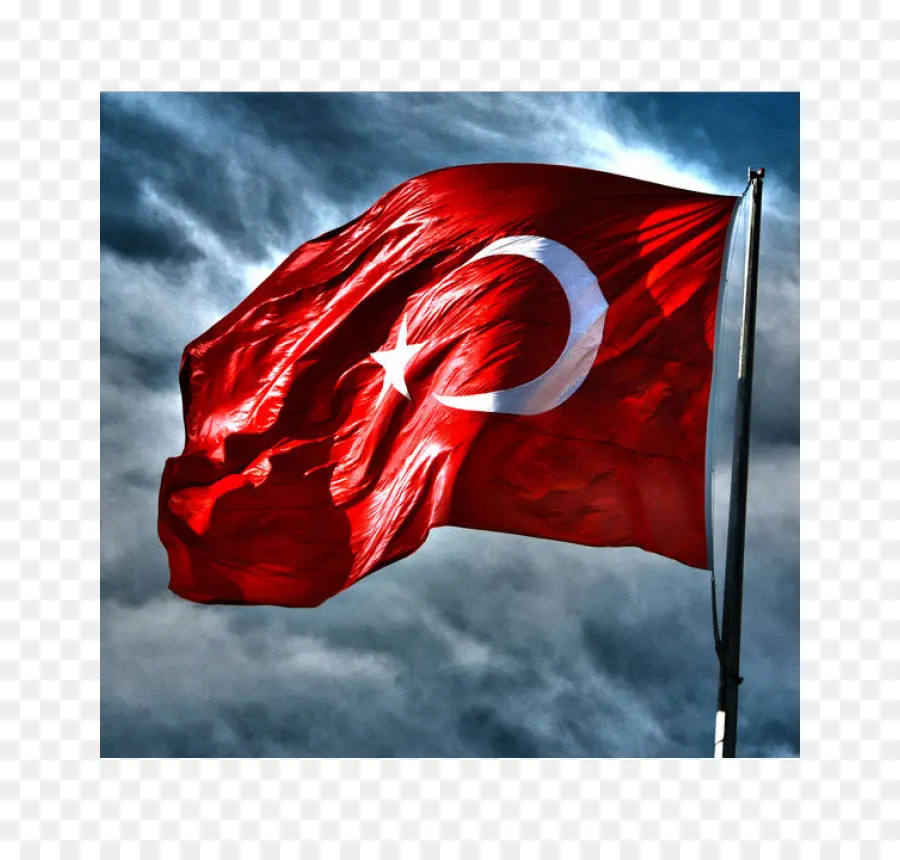 Bandera Turca，Rojo PNG