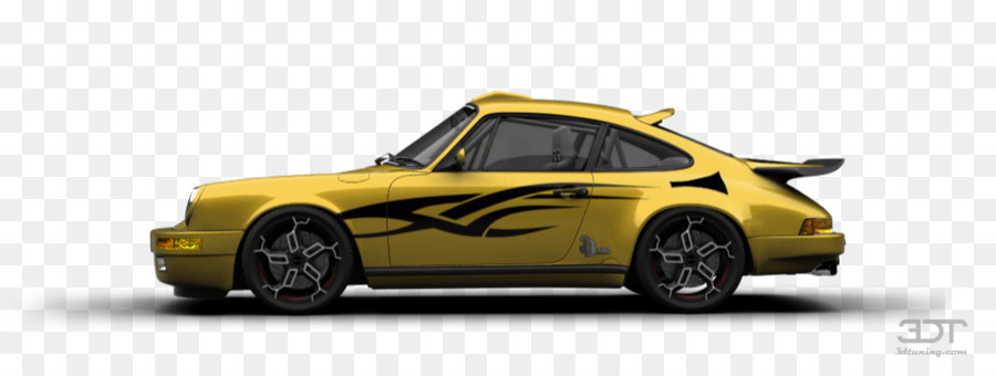 Coche Amarillo，Coche Deportivo PNG