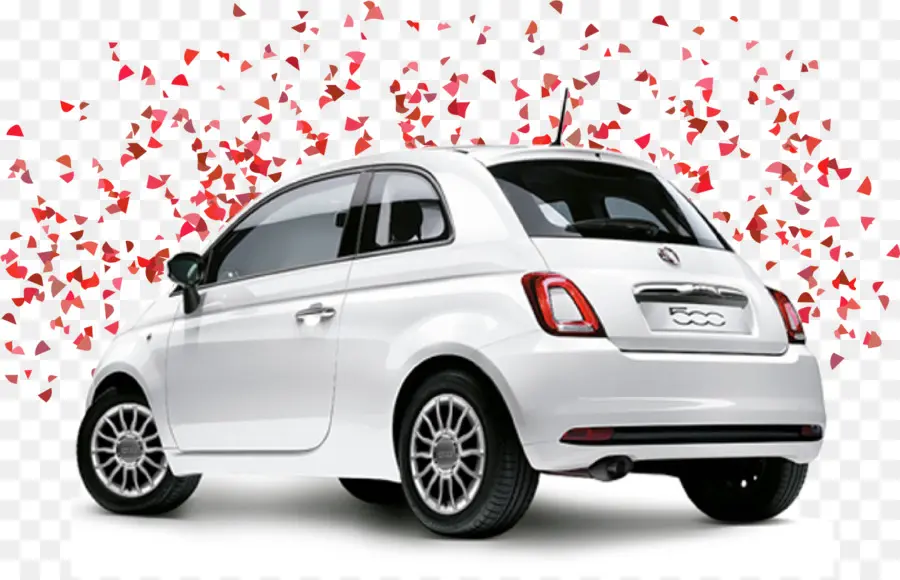 2018 Fiat 500，2017 Fiat 500 PNG