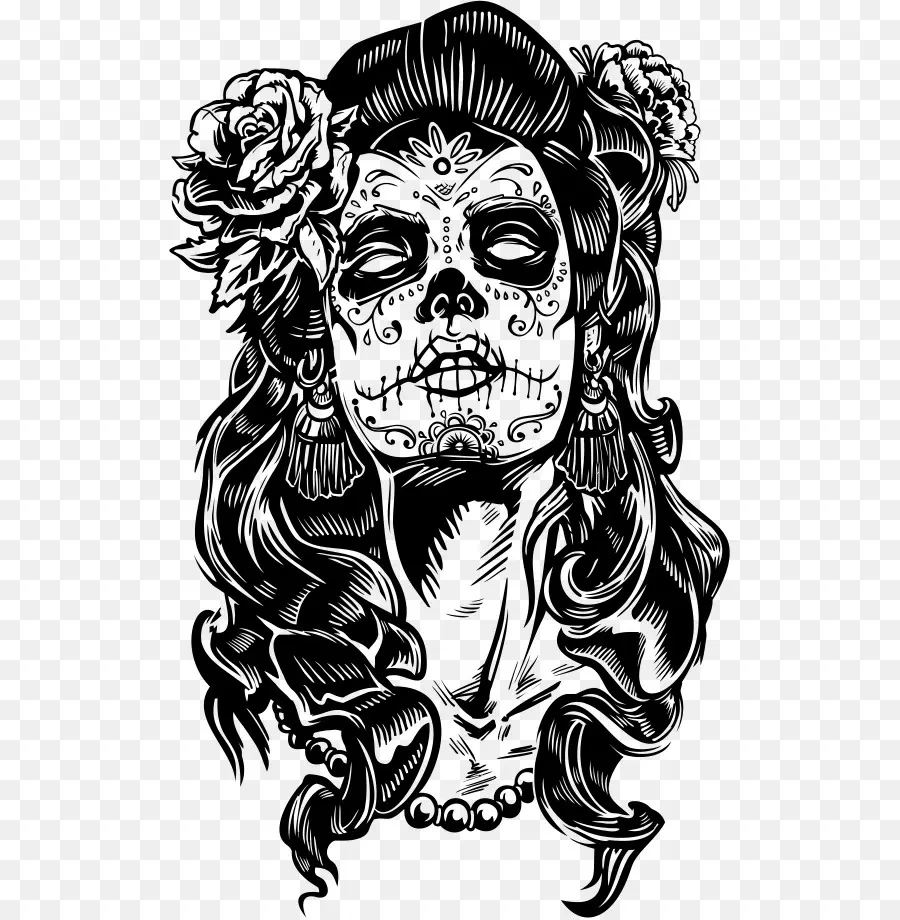 Calavera，La Calavera Catrina PNG