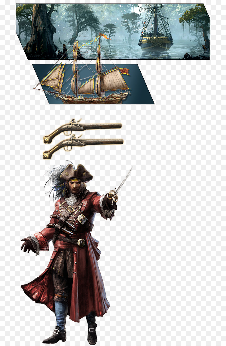 Assassin S Creed Iv Bandera Negra，Assassins Creed Pirates PNG