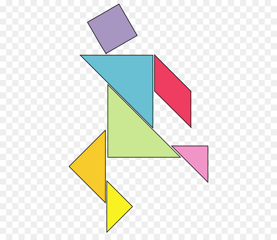 Tangram，Rompecabezas PNG