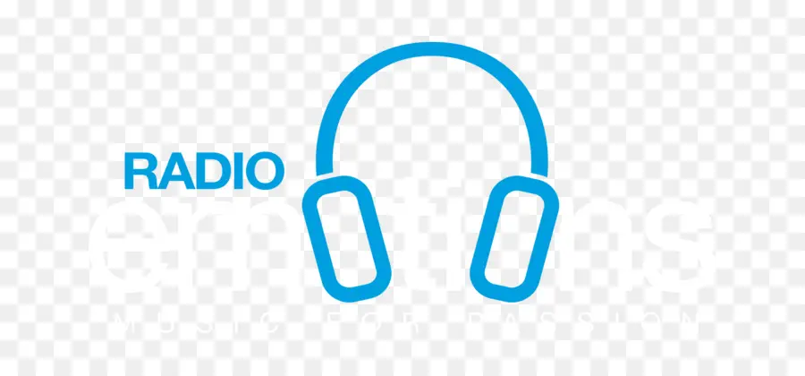 Auriculares Azules，Radio PNG