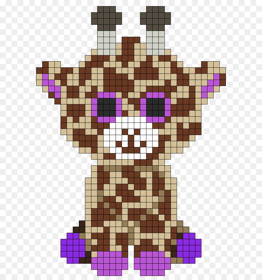 Jirafa Pixel Art，Jirafa PNG