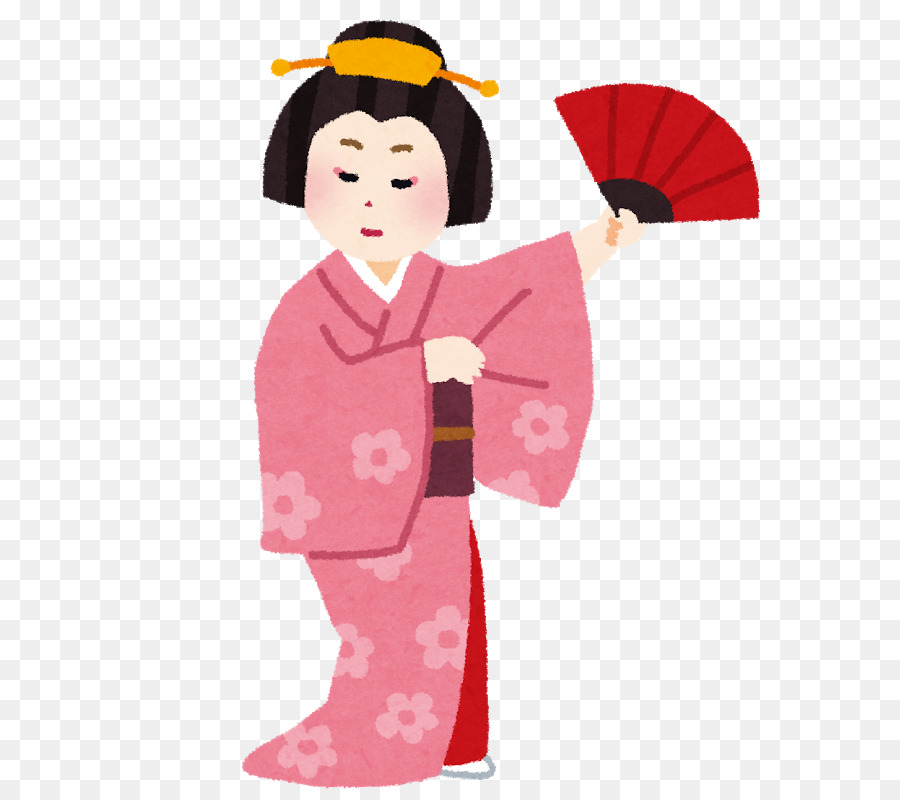 Geisha，Kimono PNG