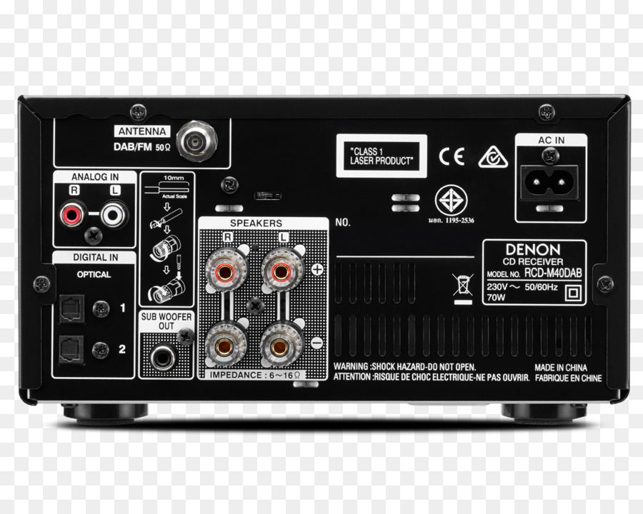 Denon，Sistema De Audio Denon Dm40dab PNG