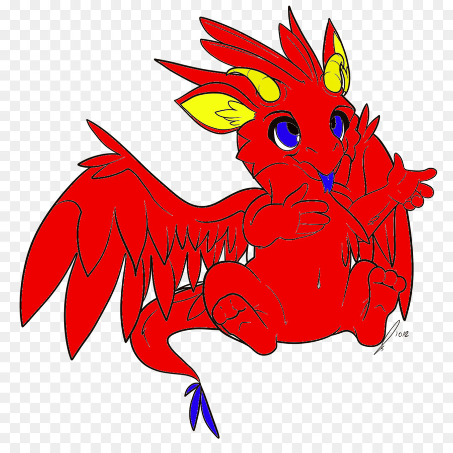 Dragón，Rojo PNG