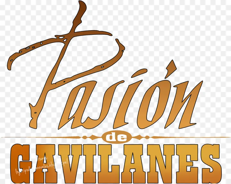 Logotipo De Pasión De Gavilanes，Texto PNG