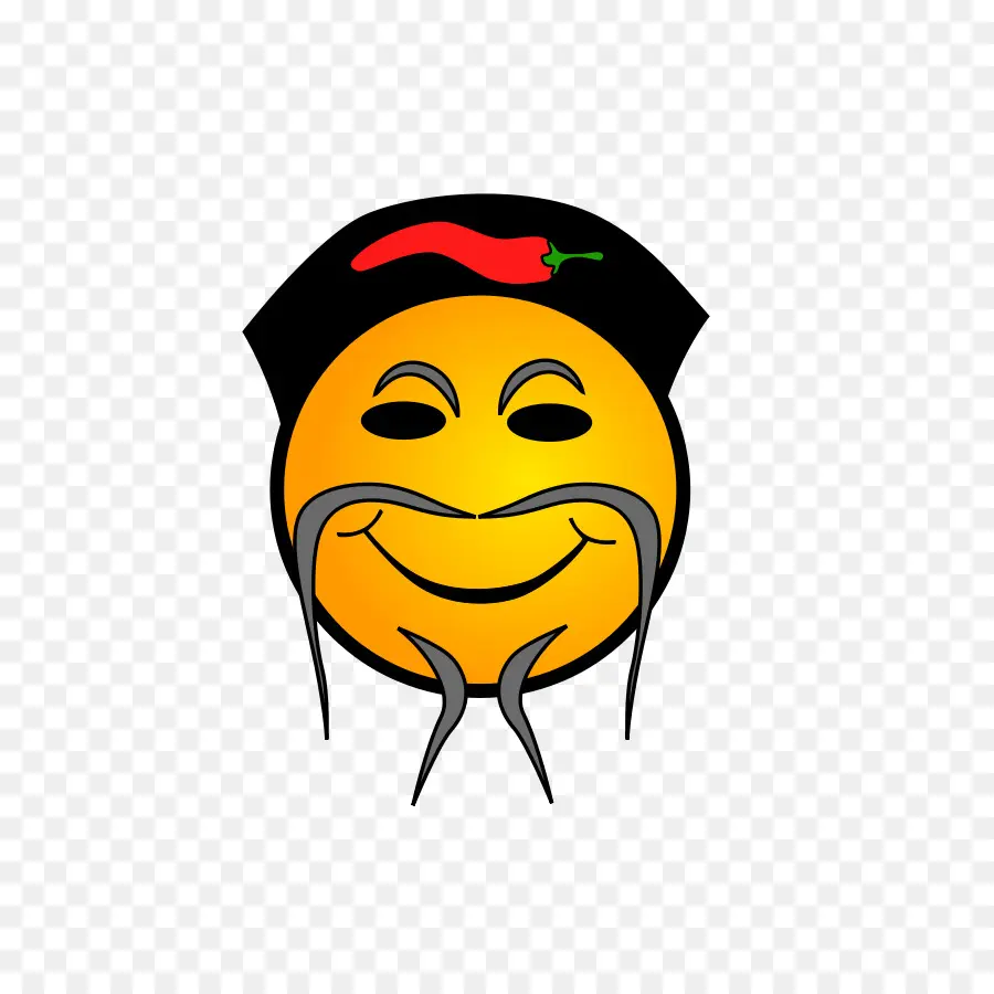 Cara Sonriente，Sombrero PNG