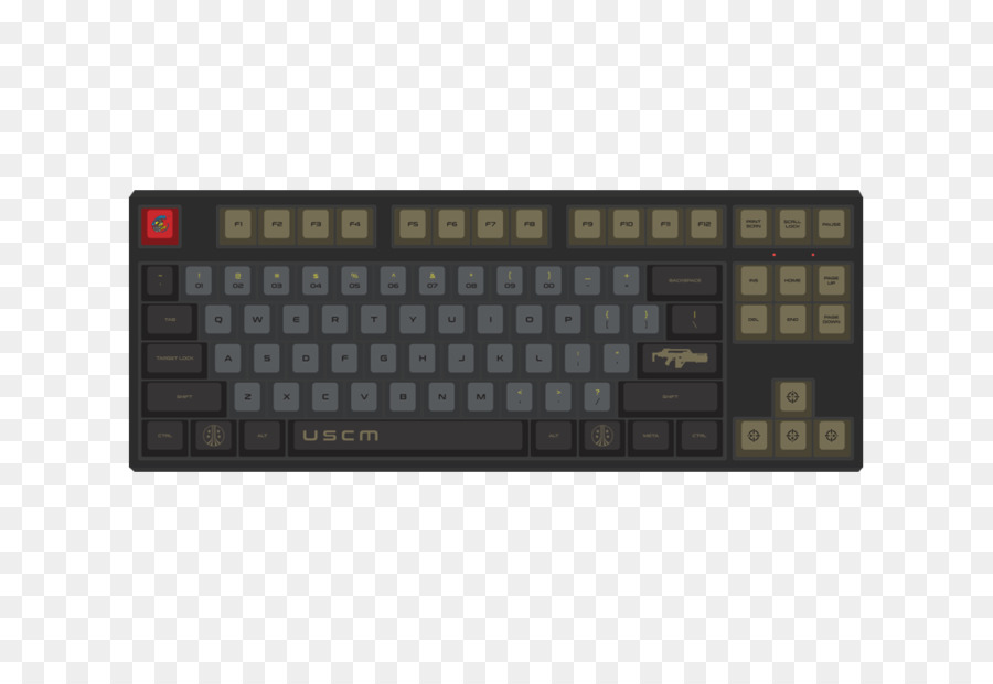 Teclado De La Computadora，Teclados Numéricos PNG