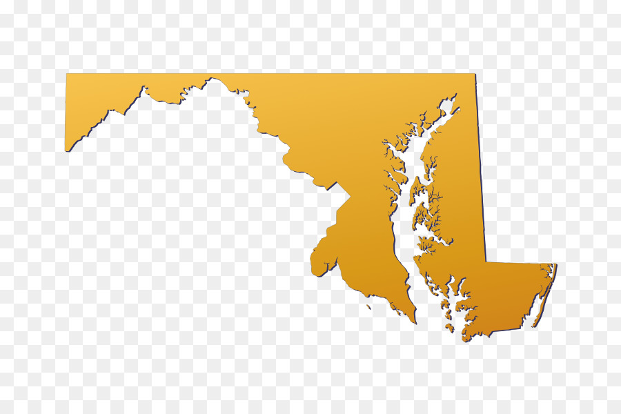 Maryland，Mapa PNG