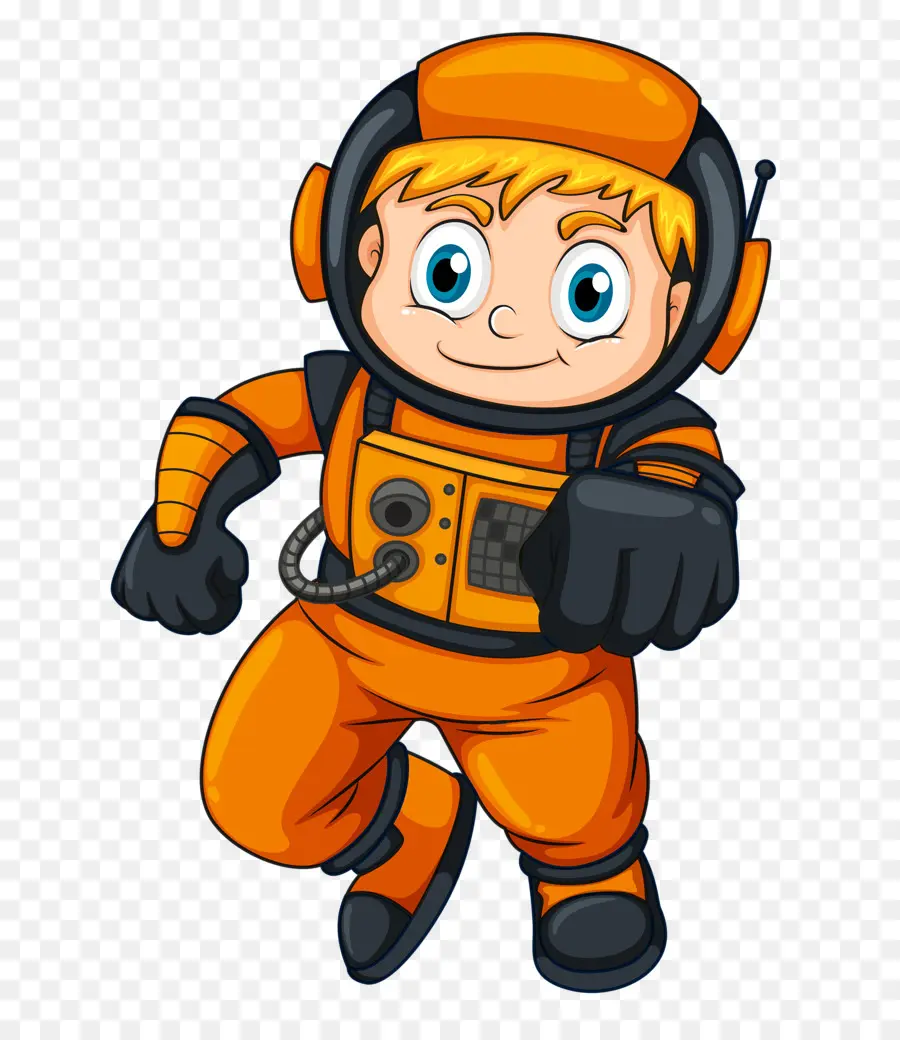 Astronauta，Niño PNG