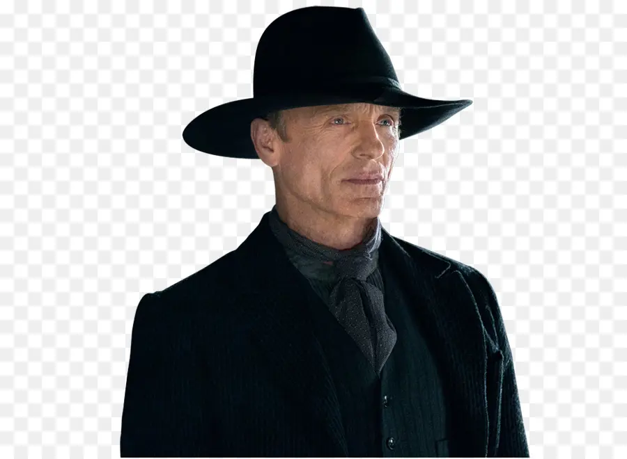 Hombre Con Sombrero Negro，Vaquero PNG