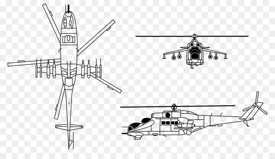 Mi24，Helicóptero PNG