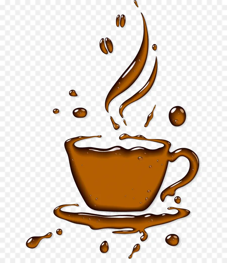 Taza De Cafe，Vapor PNG