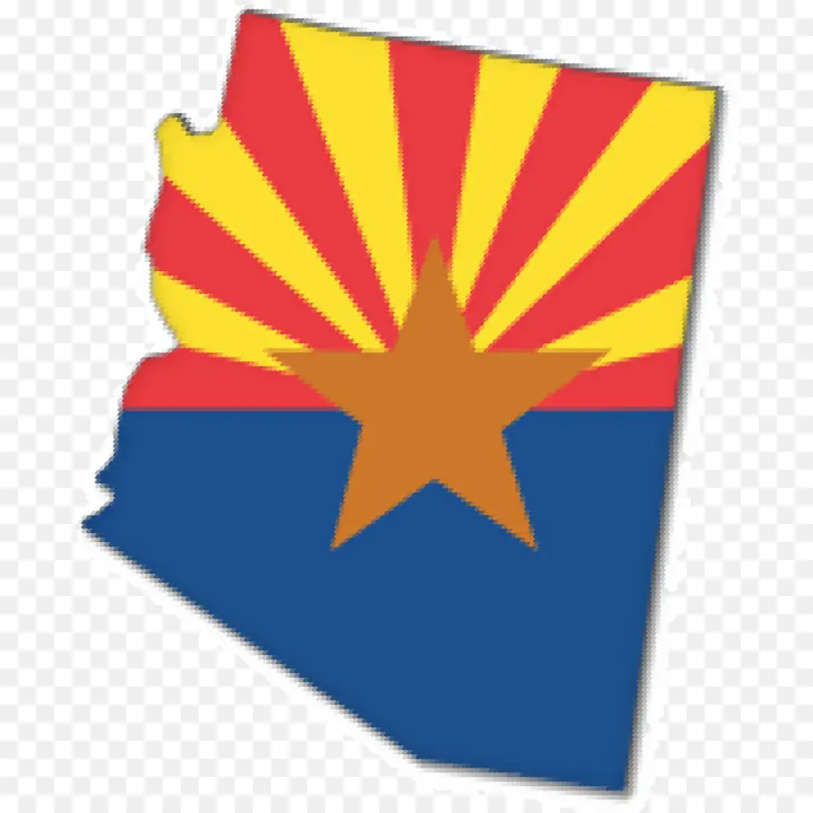 Arizona，Mapa PNG