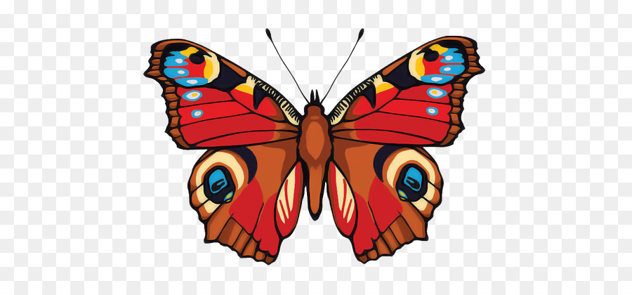 Mariposa，Inachis Io PNG