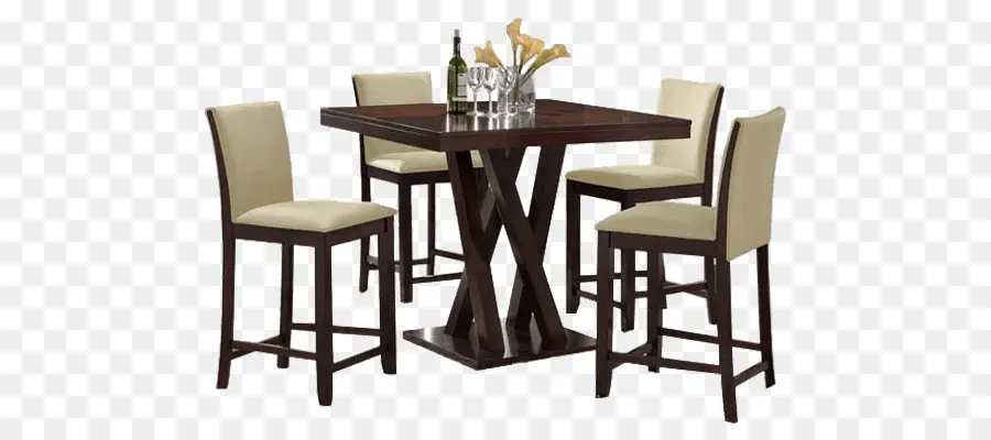 Juego De Mesa De Comedor，Sillas PNG