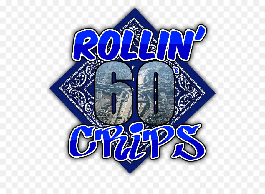 Rollin 60 Del Barrio Crips，Logotipo PNG