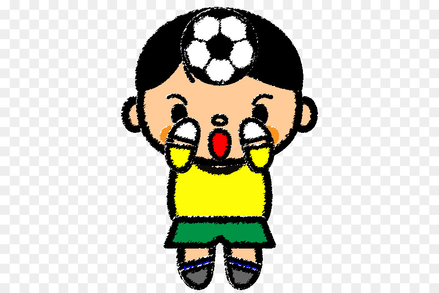 Niño De Dibujos Animados Con Balón De Fútbol，Niño PNG