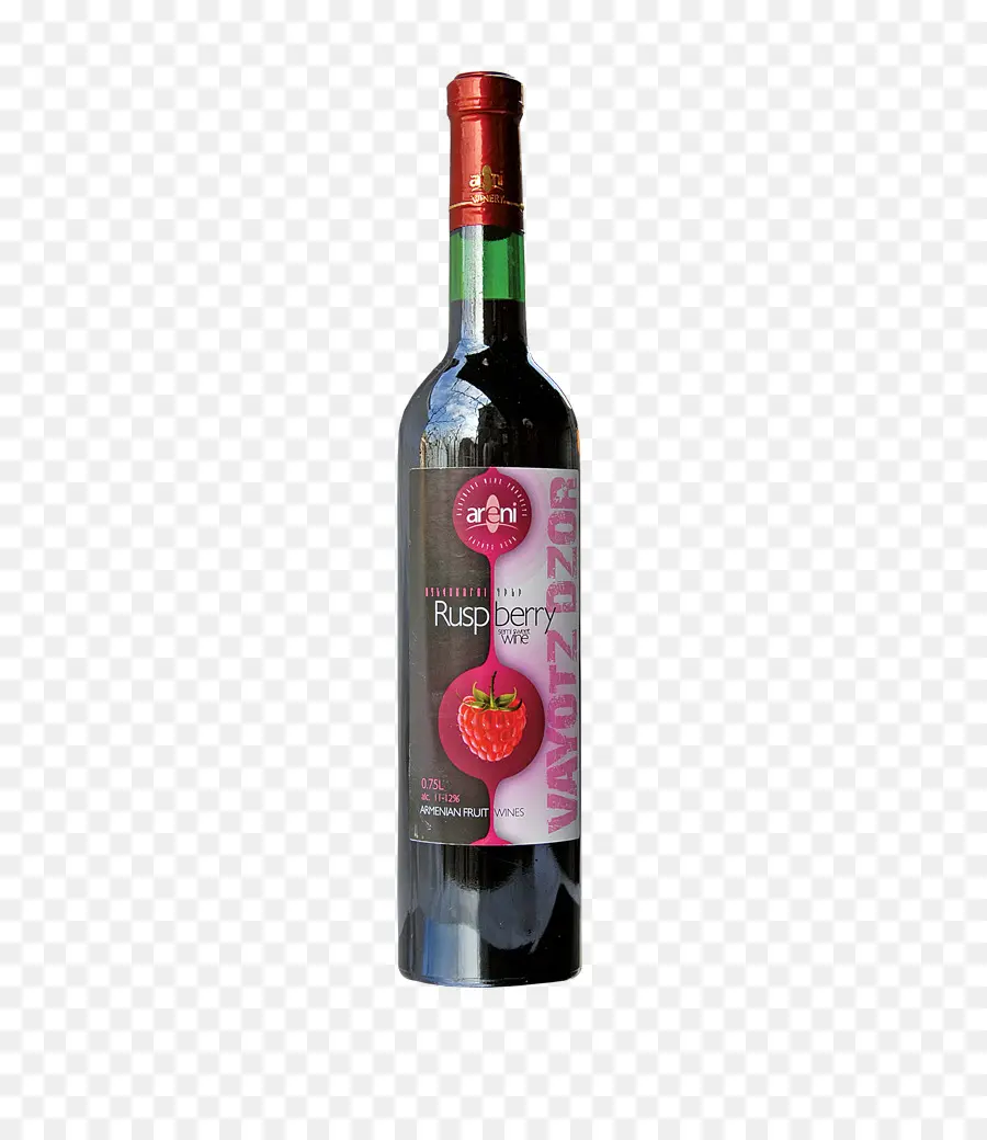 Botella De Vino De Frambuesa，Vino PNG