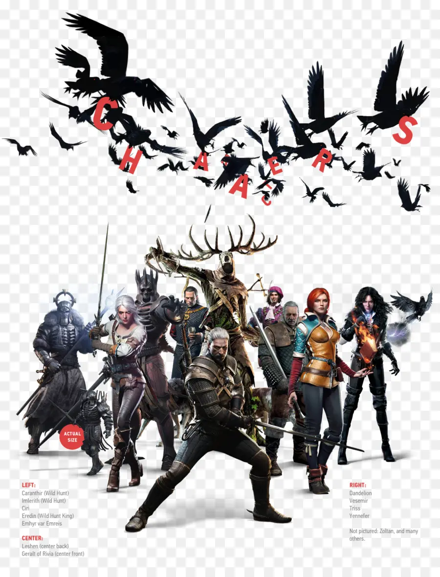 The Witcher 3 Wild Hunt，Geralt De Rivia PNG