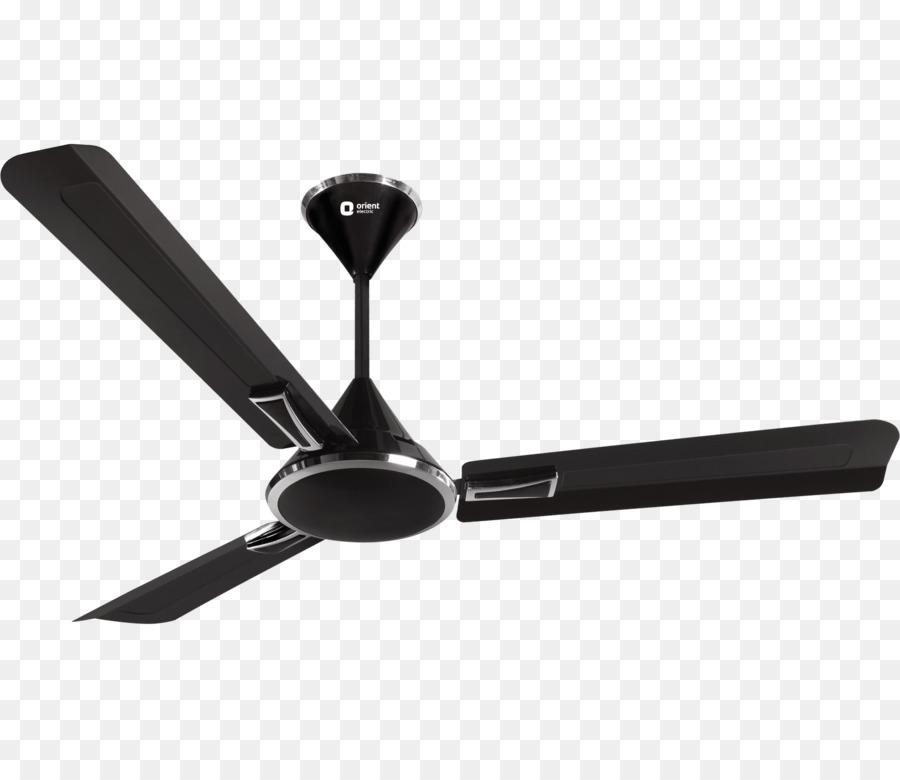 Ventilador De Techo，Negro PNG