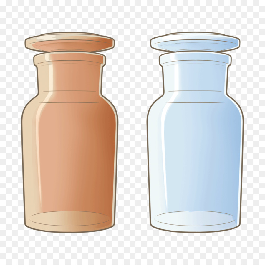 Botella De Vidrio，Vaso PNG