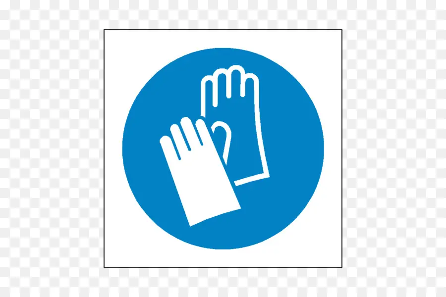 Guantes，Azul PNG