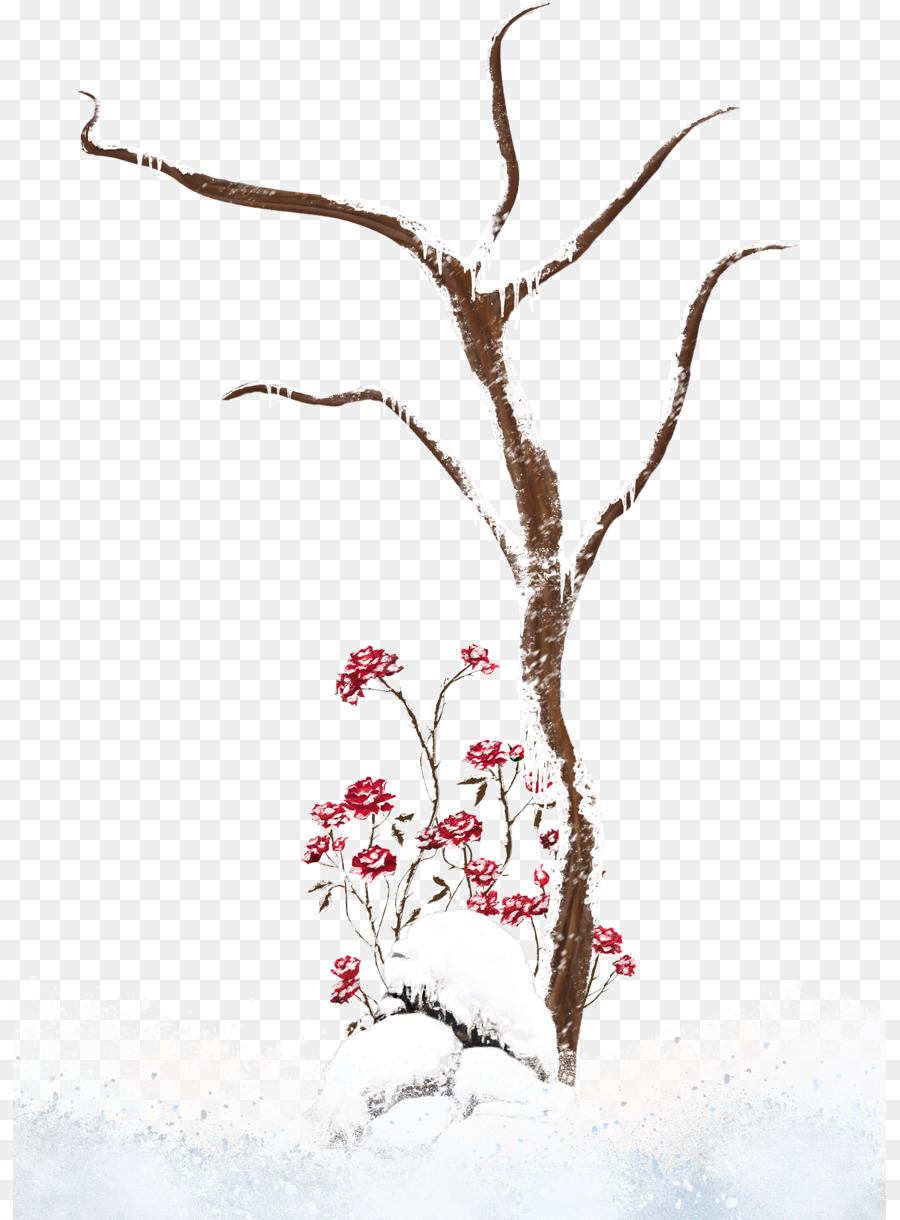 Árbol Con Frutos Rojos，Naturaleza PNG