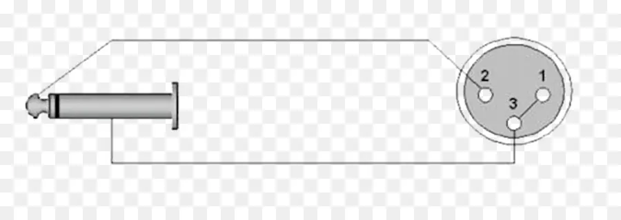 Conector Xlr，Diagrama De Cableado PNG
