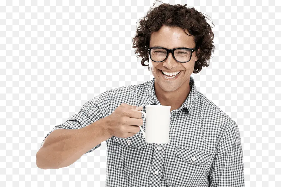 Hombre Tomando Café，Café PNG