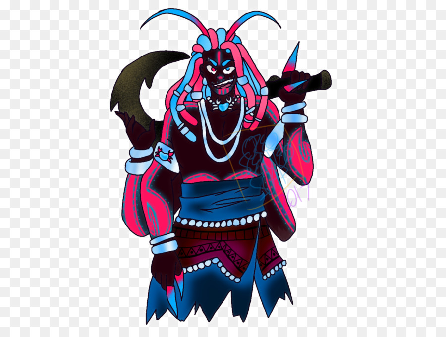 Demonio，Diseño De Vestuario PNG