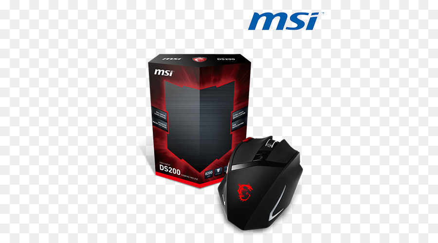 El Ratón De La Computadora，Msi Interceptor Ds200 Gaming Mouse PNG