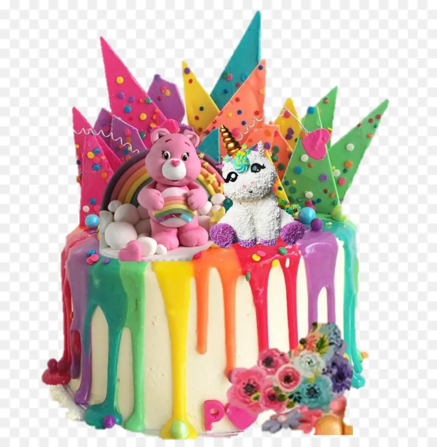 Pastel De Cumpleaños，Pastel De Goteo PNG