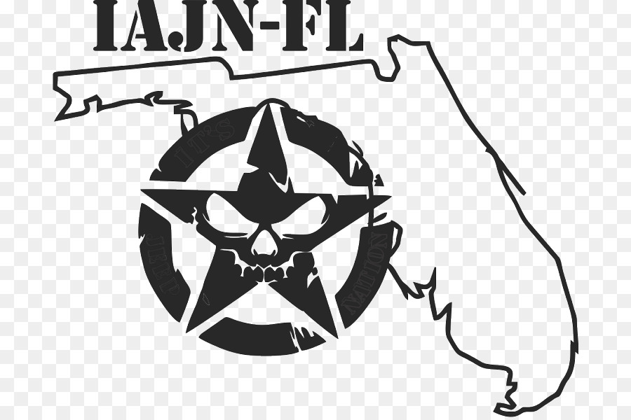 Mapa De Florida Con Calavera，Florida PNG