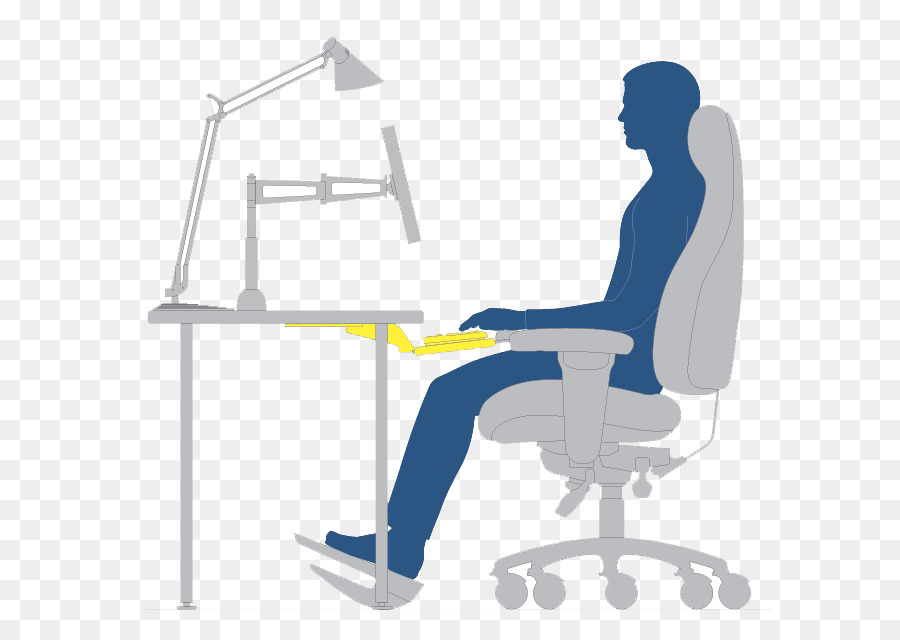 Espacio De Trabajo Ergonómico，Espacio De Trabajo PNG