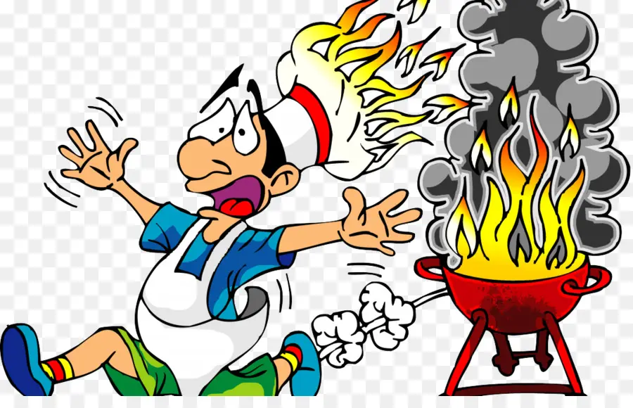 Chef Ardiente，Fuego PNG