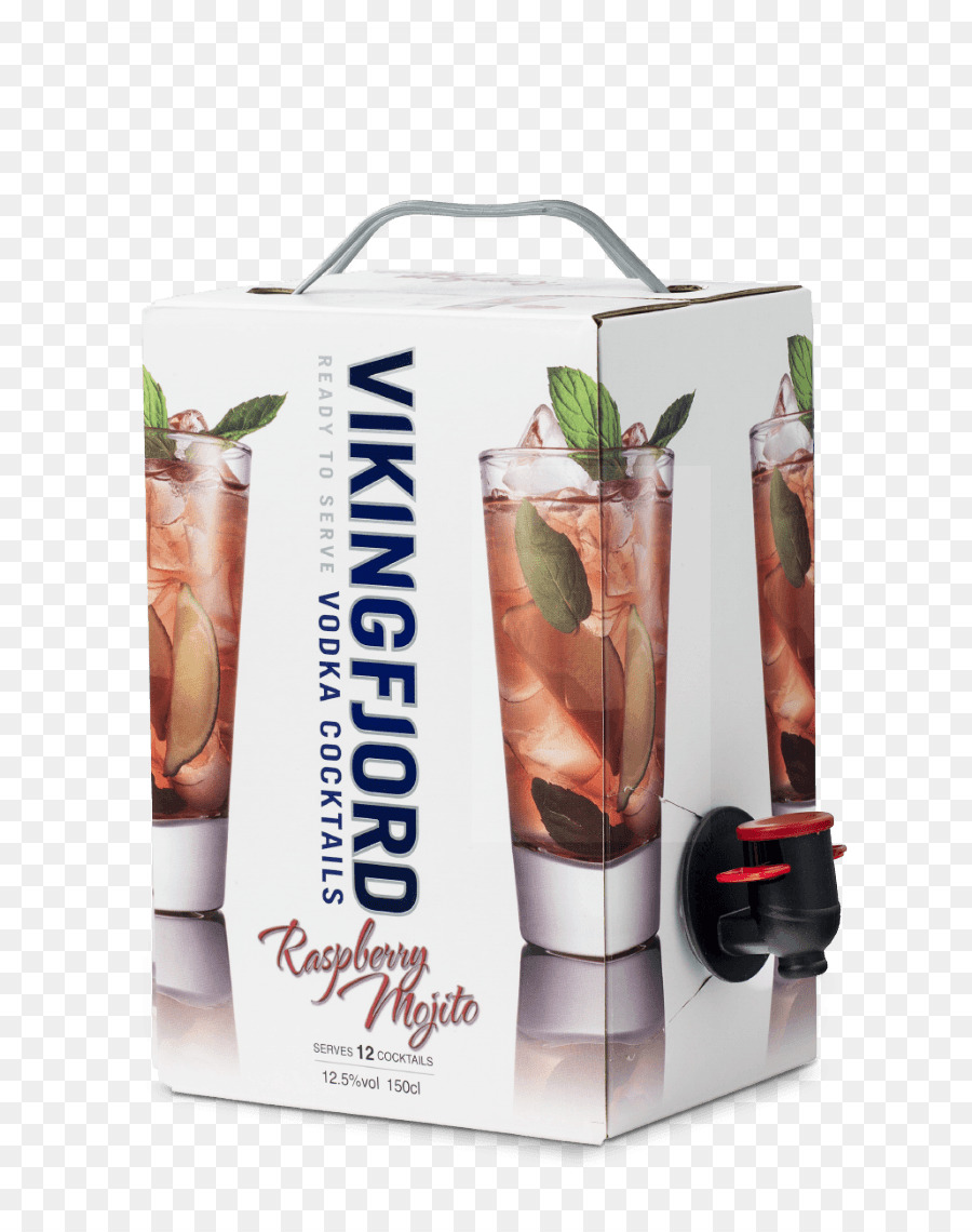 Mojito De Frambuesa Vikingfjord，Vodka PNG