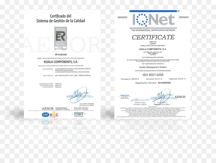 Iso 9001，Sistema De Gestión De Calidad PNG