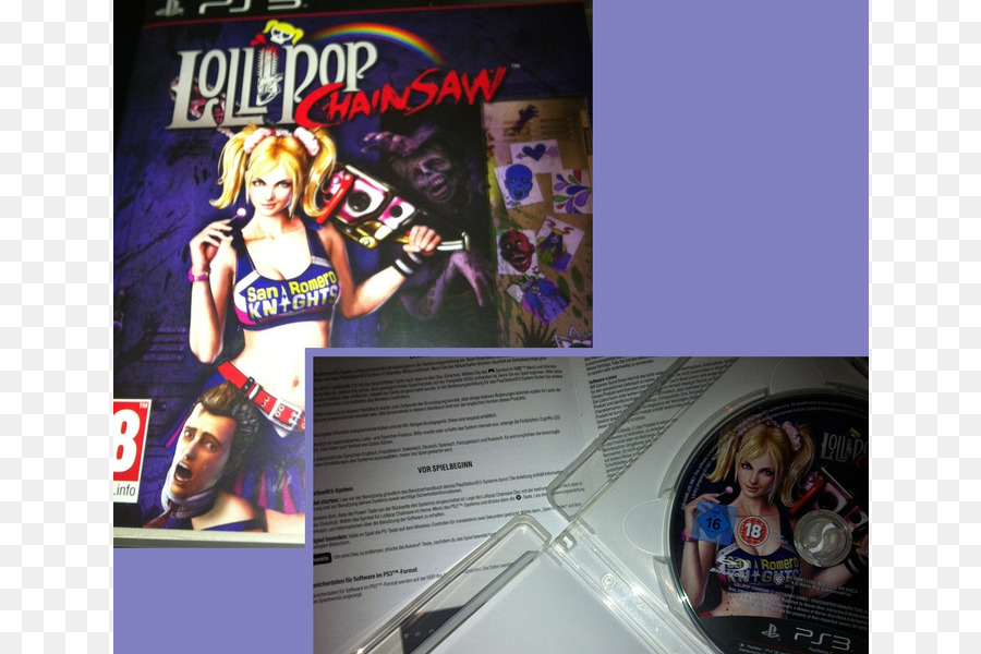 Playstation 2，Lollipop Chainsaw PNG