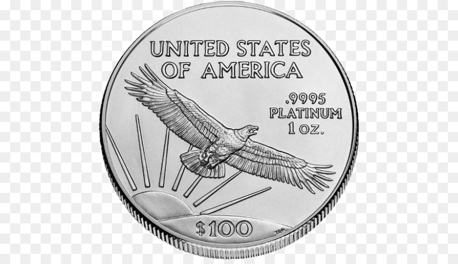 American Platinum Eagle，Plata En Lingotes PNG