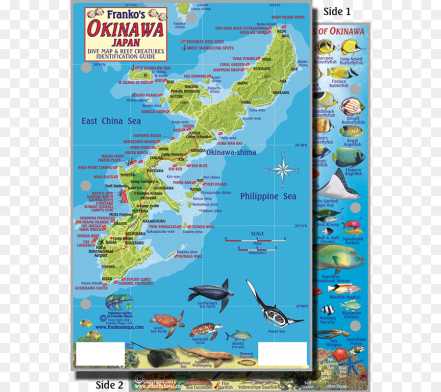 Mapa De Okinawa，Japón PNG