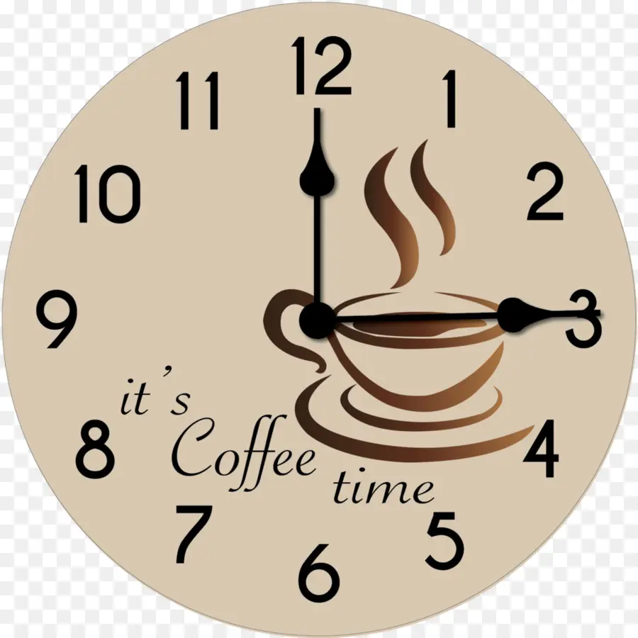 Reloj De Cafe，Café PNG