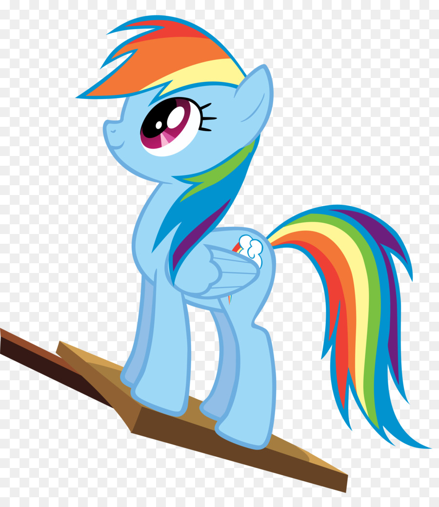 Poni Arcoiris，Vistoso PNG