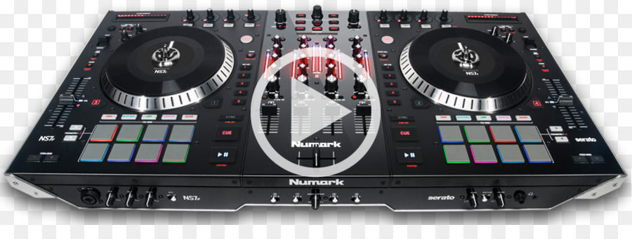 Numark Ns7ii，Controlador De Dj PNG