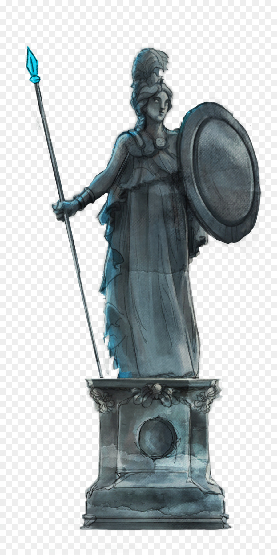 Estatua，Bronce PNG